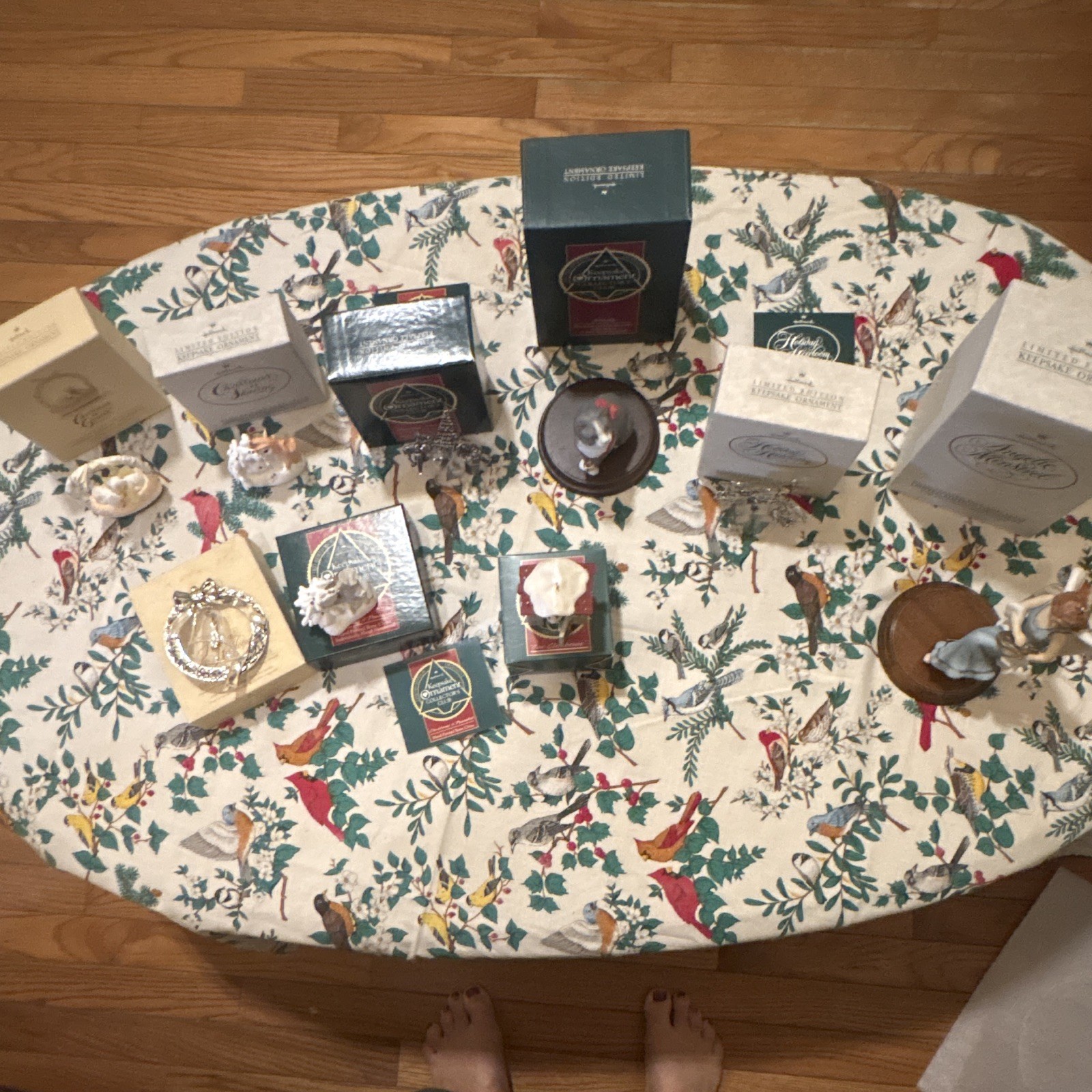Lot Of 9 Hallmark Limited Edition & Collectors Club Ornaments From 1980’s Lot Of 9 Hallmark Limited Edition & Collectors Club Ornaments From 1980’s