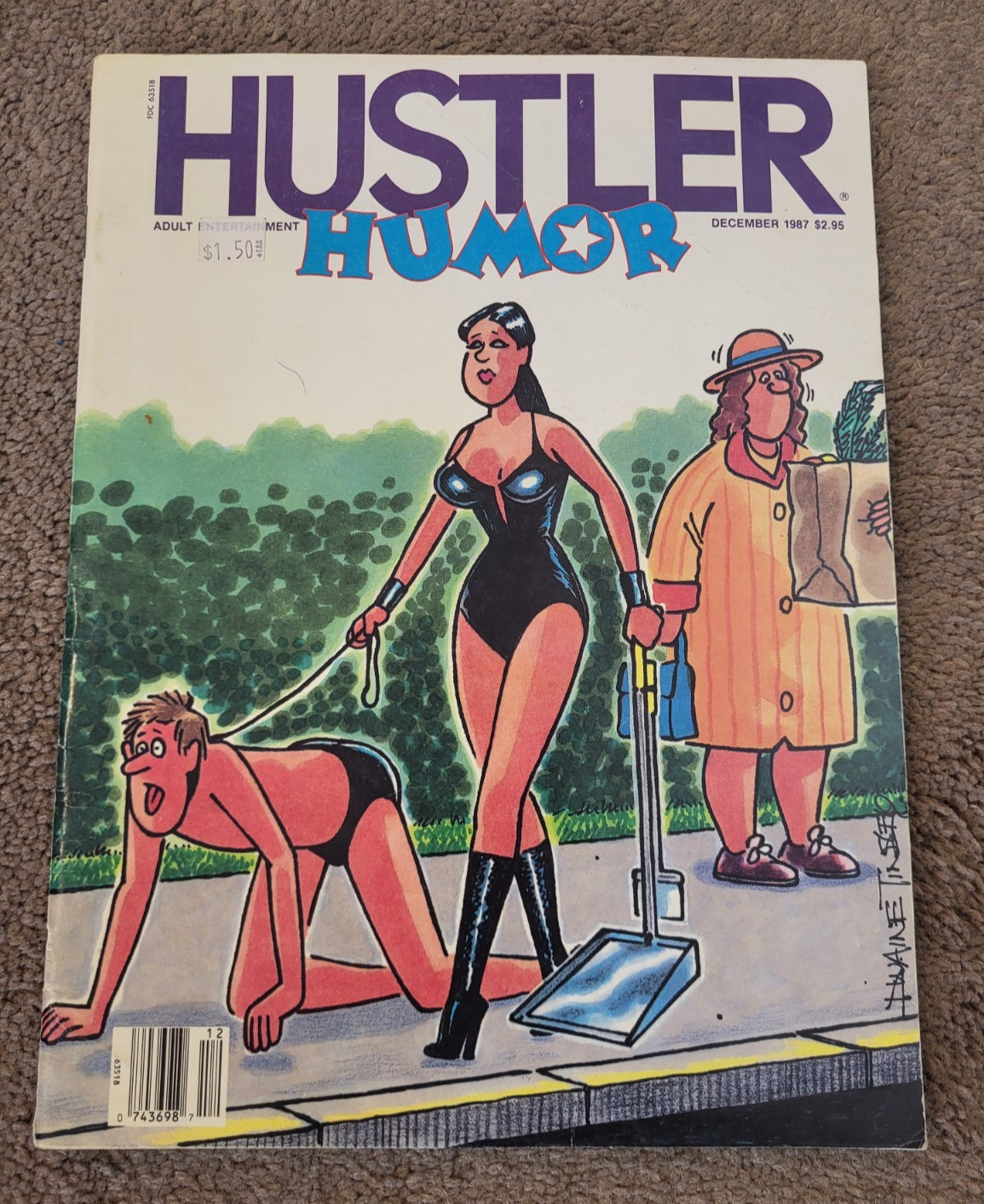 Hustler Humor December 1987