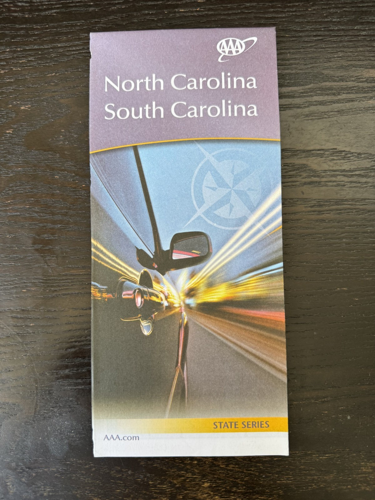 AAA Road Map-The Map of North Carolina and South Carolina-State Series-2018