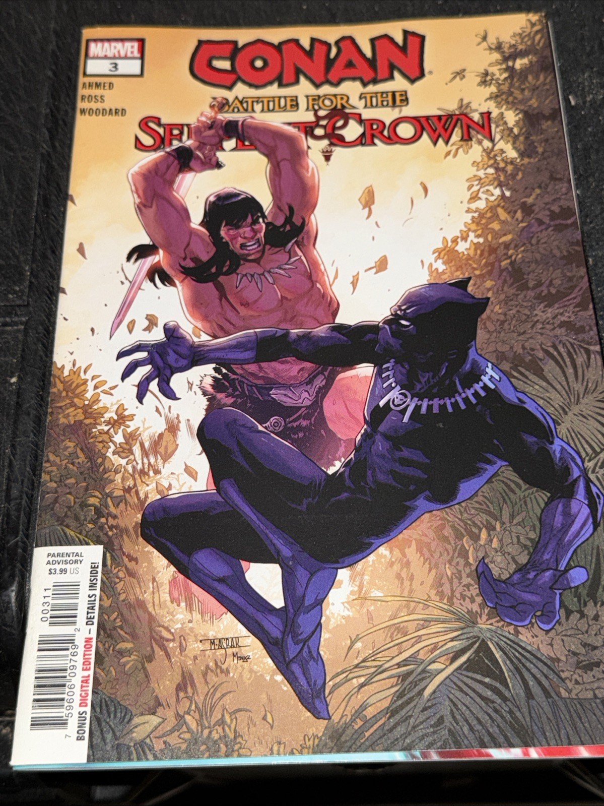 Conan: Battle For the Serpent Crown #3 NM 2020 Mahmud A. Asrar Black Panther