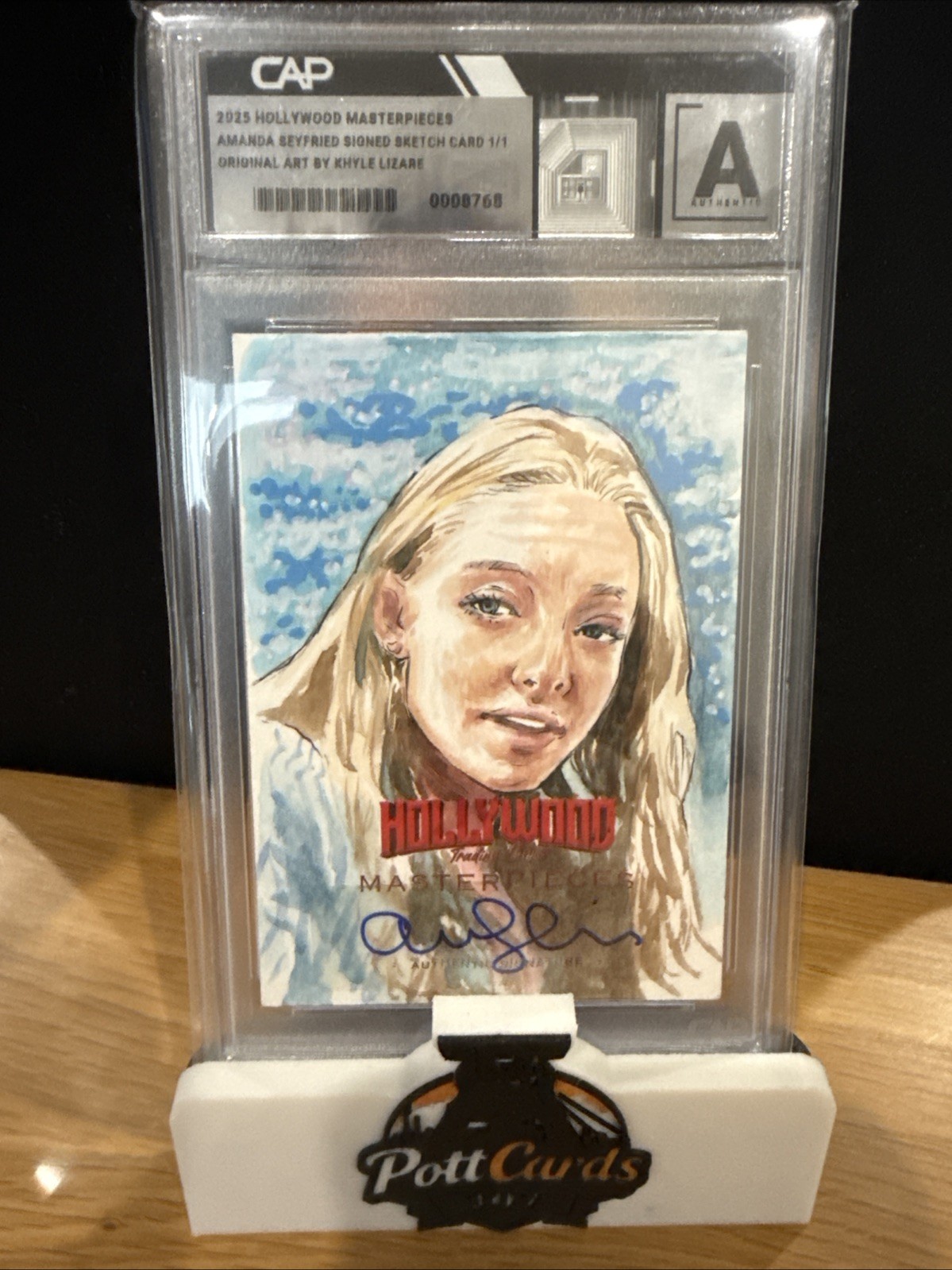 Sketch 1/1 Amanda Seyfried Hollywood Masterpieces By Khyle Lizare