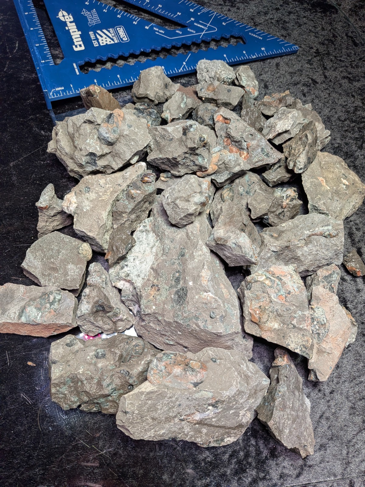 6 Pounds Of Keweenaw Michigan Paint Agates In Host Basalt Super Rare Must Check