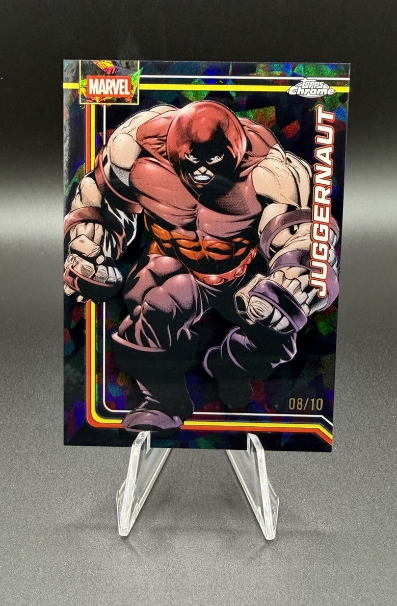 Topps 2026  Topps Chrome Marvel Sapphire Juggernaut #062 Black Sapphire /10