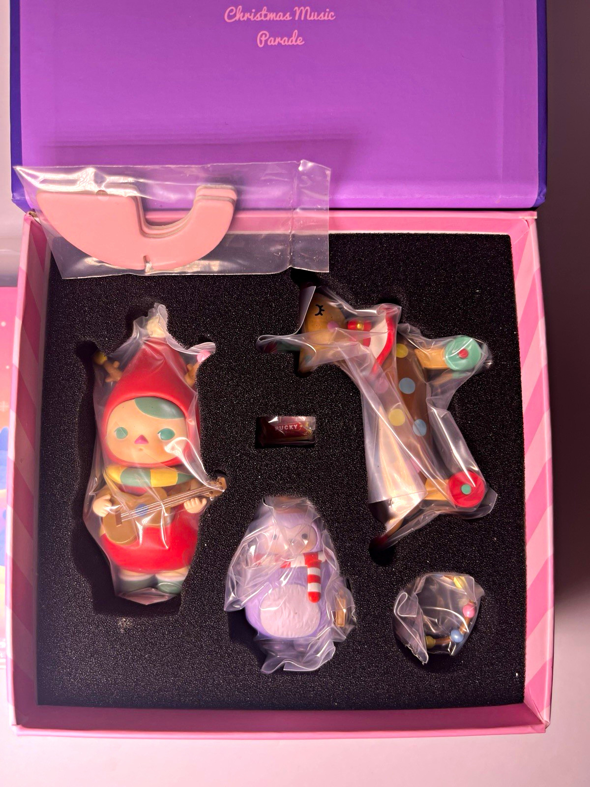 POP MART PUCKY Christmas Music Parade Babies 3-Figure Gift Set Original Sealed POP MART PUCKY Christmas Music Parade Babies 3-Figure Gift Set Original Sealed