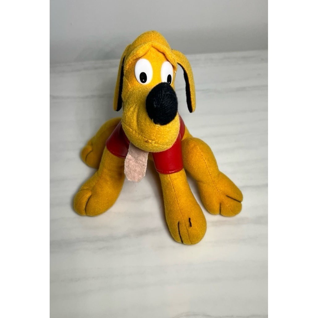 Vintage Playskool Pluto Plush Disney Dog Classic 80s Stuffed Animal Toy