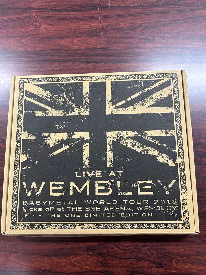 BABYMETAL LIVE AT WEMBLEY THE ONE Limited Edition 2CD Blu-ray Photo Book Box