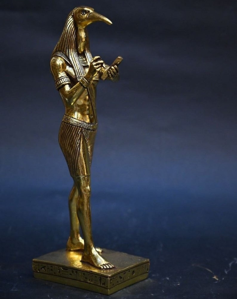 Authentic Ancient Egyptian Antique Rare God Thoth  Statue Figurine BC