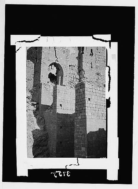 The Turkish Castle,Palmyra,Tadmur,Syria,Middle East,American Colony Photo,1