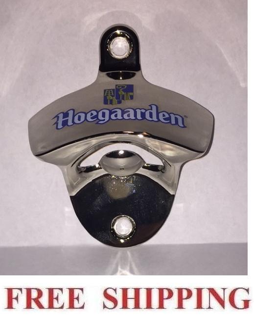 HOEGAARDEN BELGIAN WHITE ALE STATIONARY WALL MOUNTED BEER BOTTLE OPENER NEW
