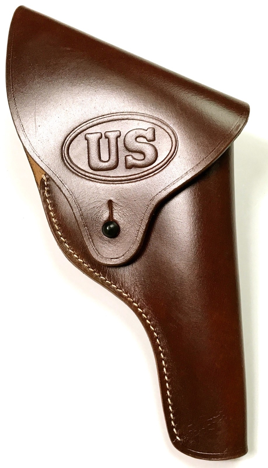 WWII US ARMY S&W VICTORY .38 PISTOL BELT HOLSTER-BROWN WWII US ARMY S&W VICTORY .38 PISTOL BELT HOLSTER-BROWN