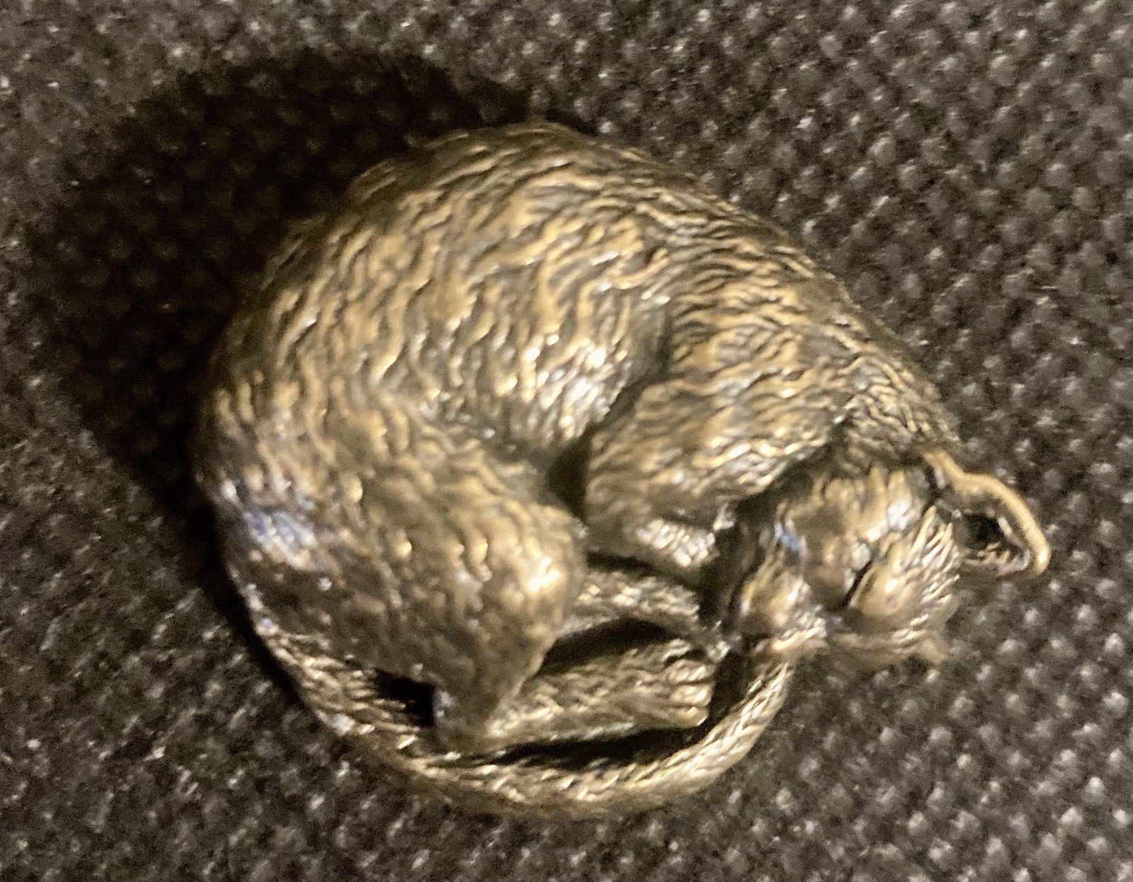 Sleeping Cat Handcrafted 1 1/4\