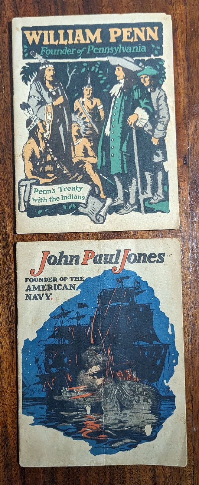 Vintage John Hancock Life Insurance History Pamphlet Wiiliam Penn John P Jones