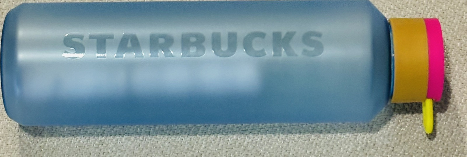 Starbucks 2023 Light Blue Soft Touch Tritan Plastic 24 oz Water - NEW BPA Free
