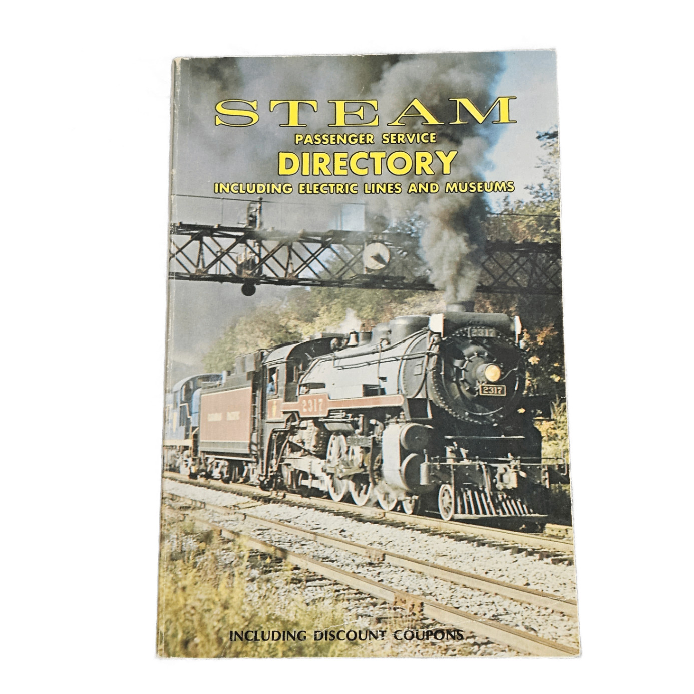 Vintage 1985 Steam Passenger Service Directory Empire State Railway Museum