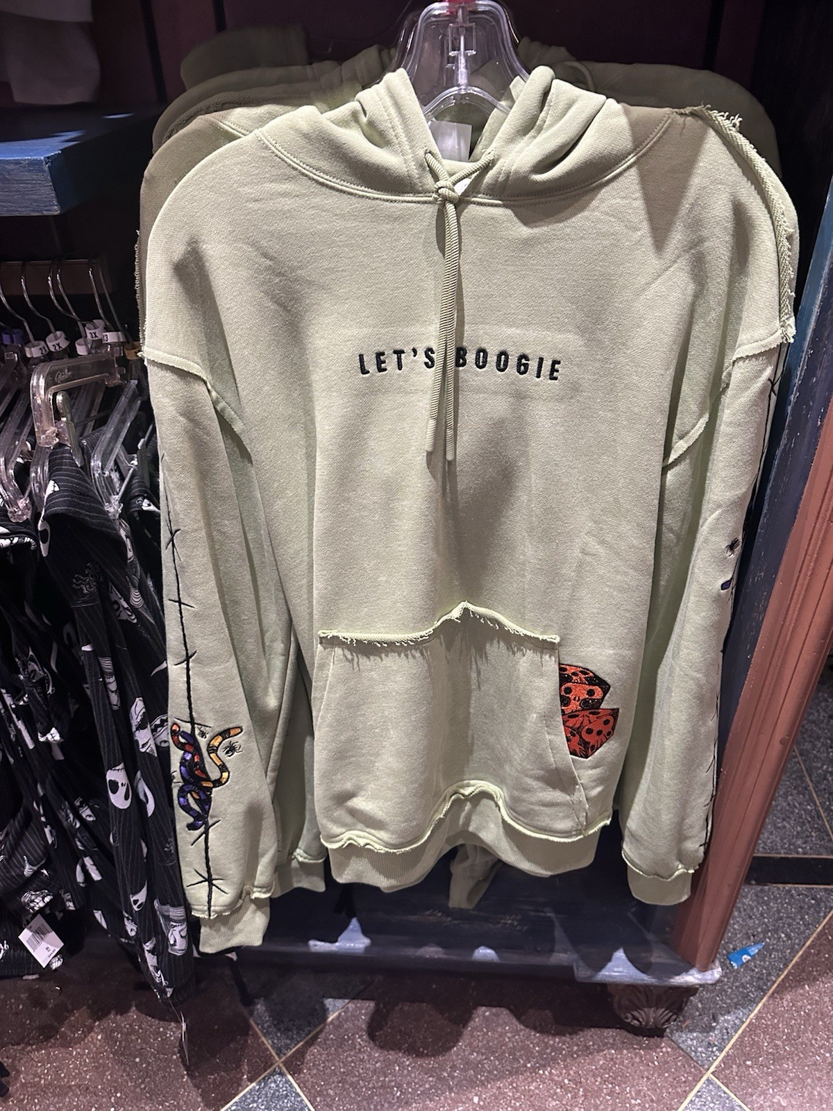 2026 Disneyland Oogie Boogie Green Hoodie 2026 Disneyland Oogie Boogie Green Hoodie