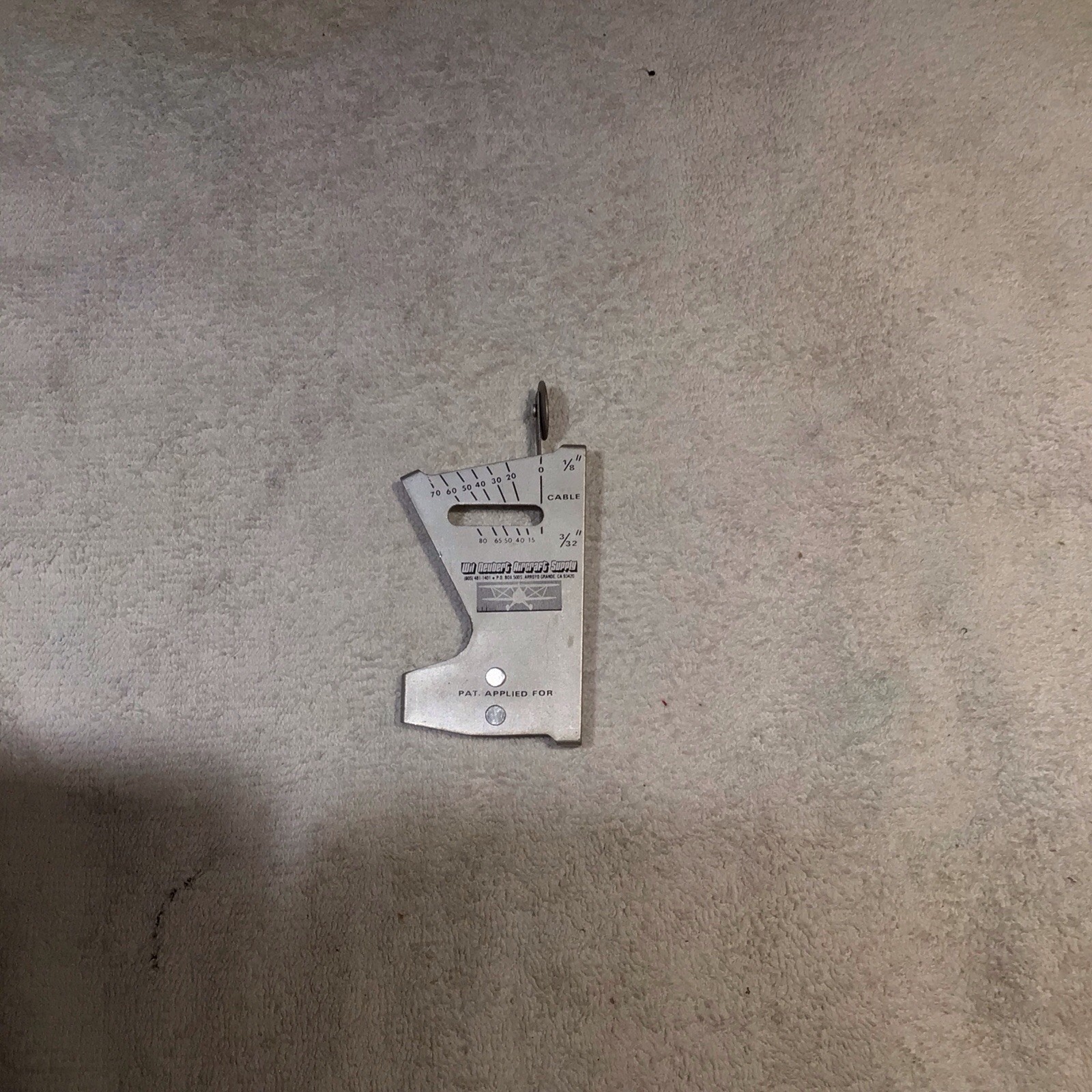 Rare Vintage Wil Newbert  Aircraft Supply