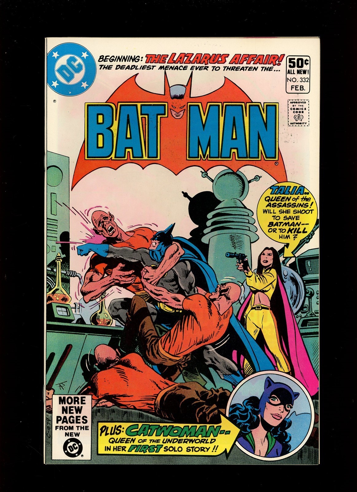 Batman #332 1981 NM+ 9.6 High Definition Scans** d3