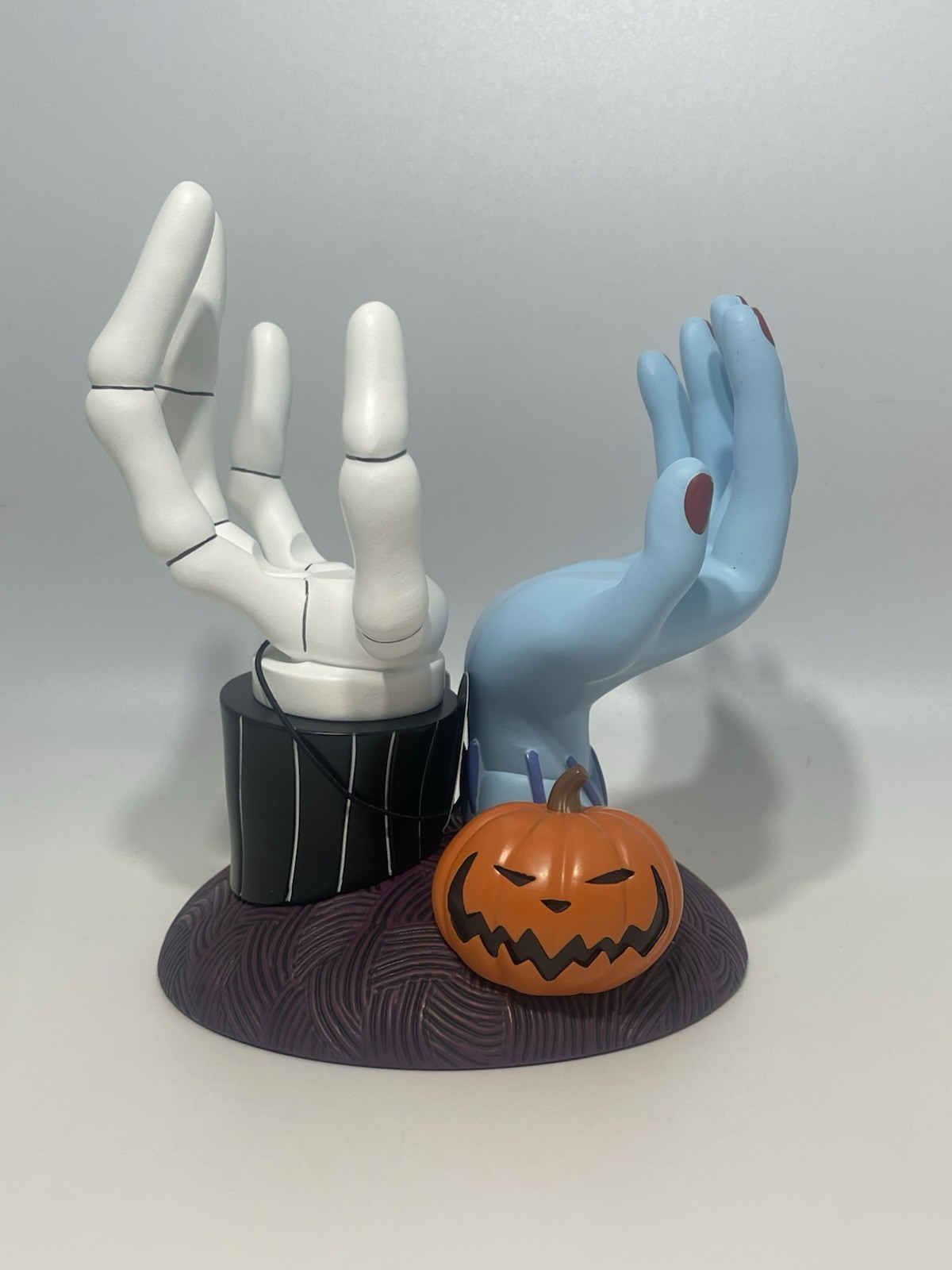 Bath & Body Works Disney Jack Skellington & Sally Hands Pedestal - Brand New Bath & Body Works Disney Jack Skellington & Sally Hands Pedestal - Brand New