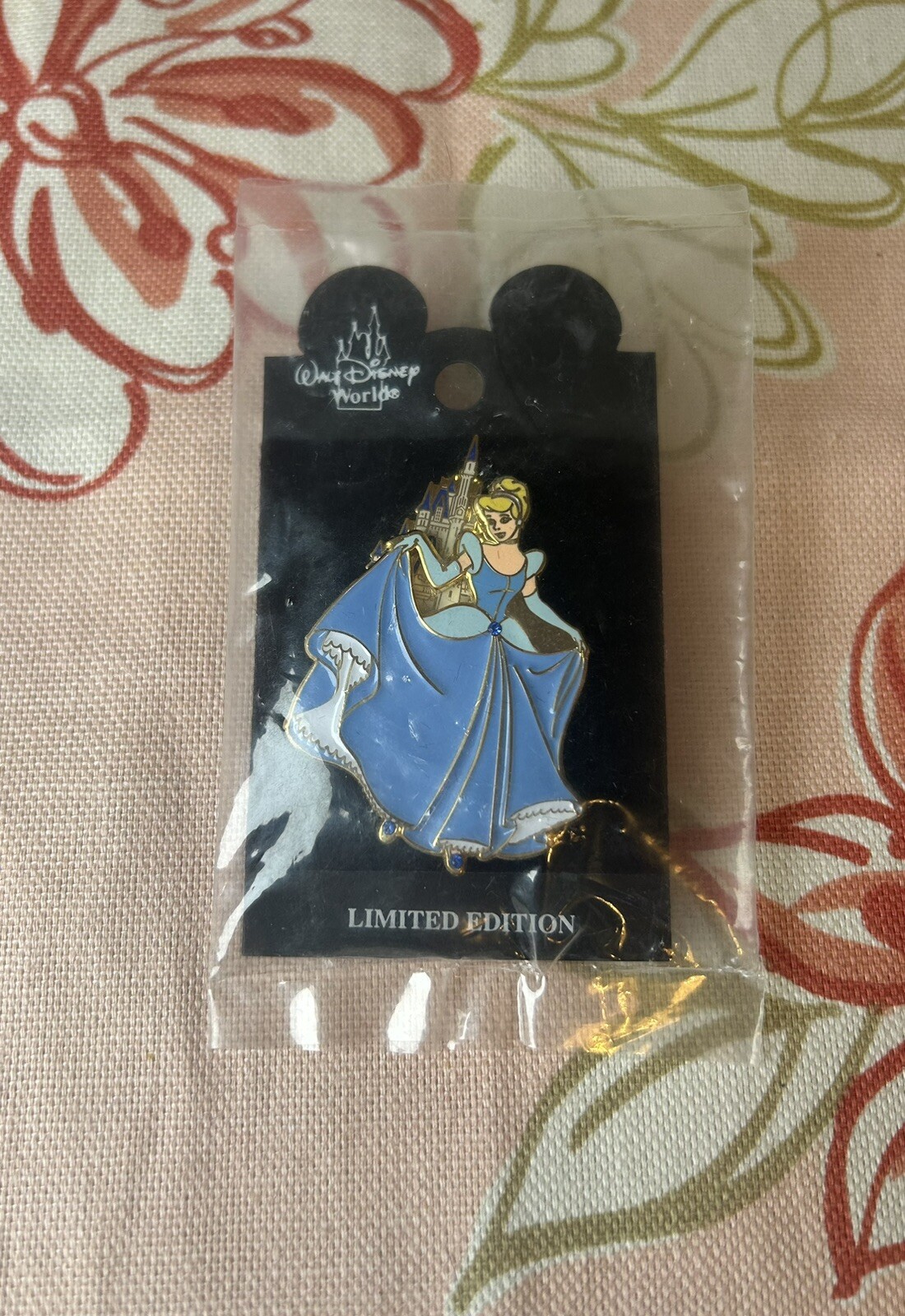 Disney Pin Cinderella Princess Ball Jem LE 1500 New Sealed in Bag 9484 WDW Gift Disney Pin Cinderella Princess Ball Jem LE 1500 New Sealed in Bag 9484 WDW Gift
