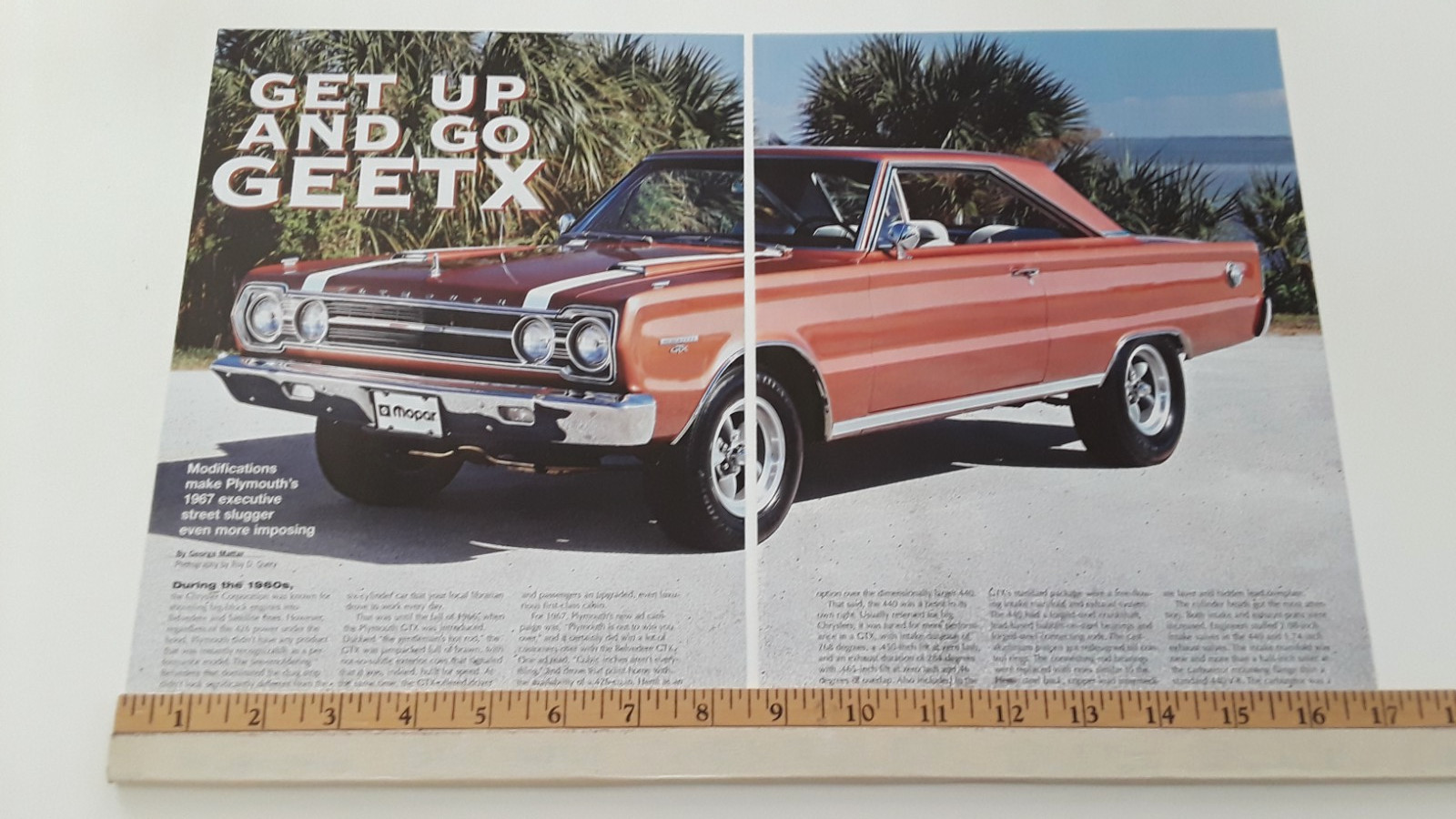 1967 PLYMOUTH GTX ORIGINAL 2005 ARTICLE
