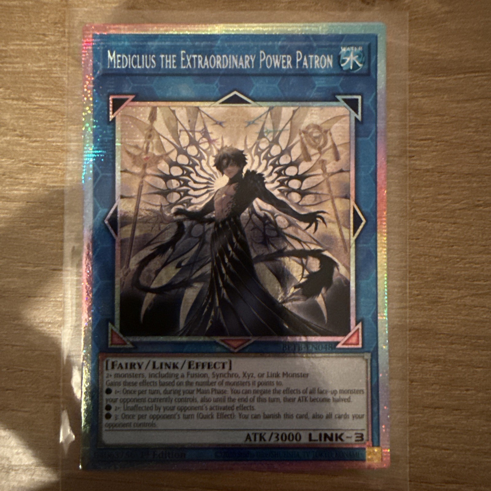 Mediclius The Extraordinary Power Patron BETB-EN048 Starlight Rare Near Mint