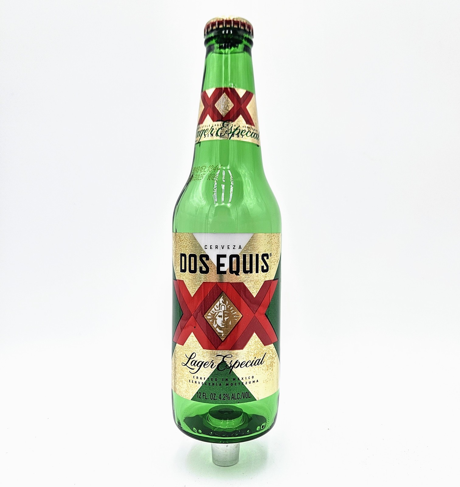Dos Equis Lager beer tap handle Kegerator Wedding Mancave Gift Bar Draft XX