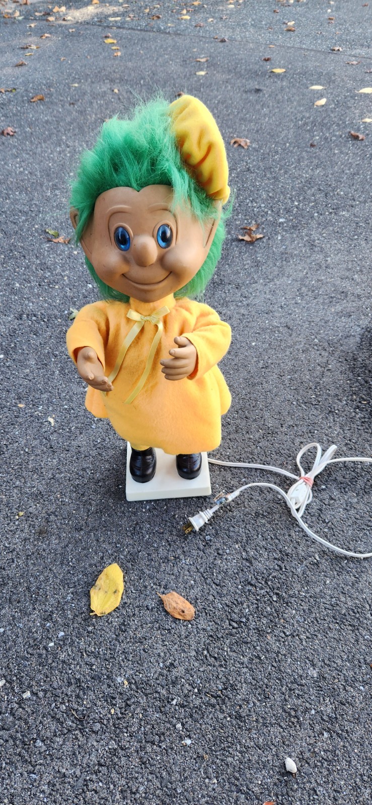  Vintage 1992 Troll Elf Telco Motion-ettes of Christmas Animated 22\