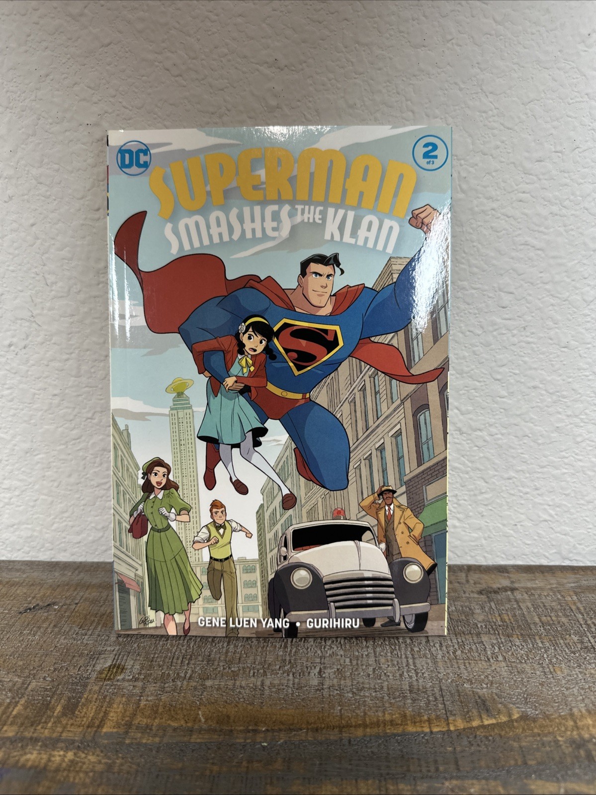 SUPERMAN SMASHES THE KLAN #2 Gene Luen Yang DC 2019 NM 2nd print SUPERMAN SMASHES THE KLAN #2 Gene Luen Yang DC 2019 NM 2nd print