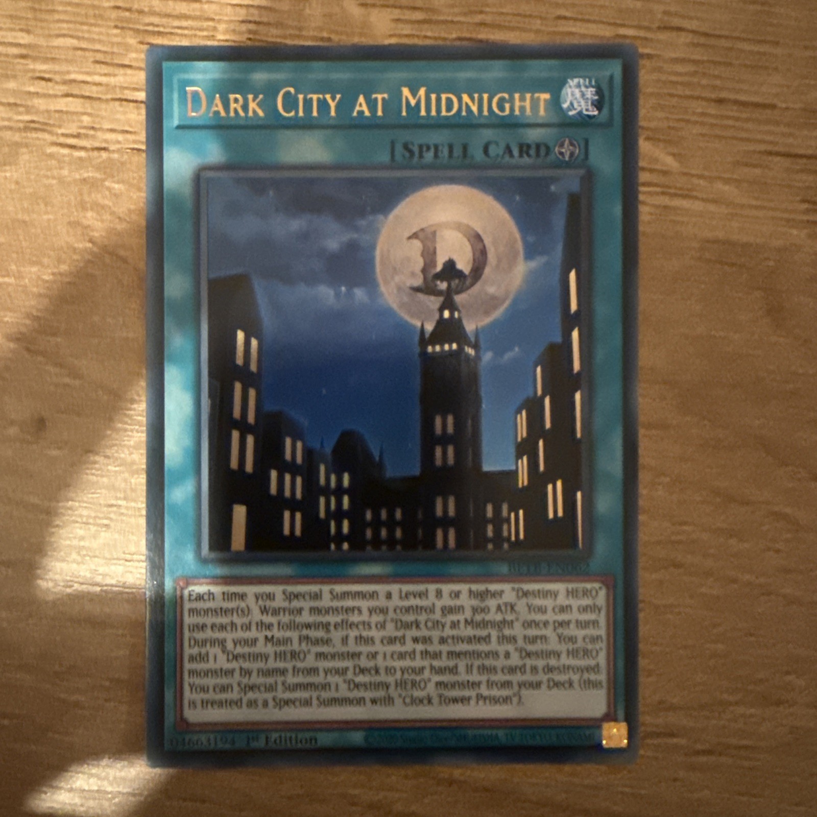 Dark City at Midnight BETB-EN062 Beyond the Brave Yu-Gi-Oh 1st Edition NM