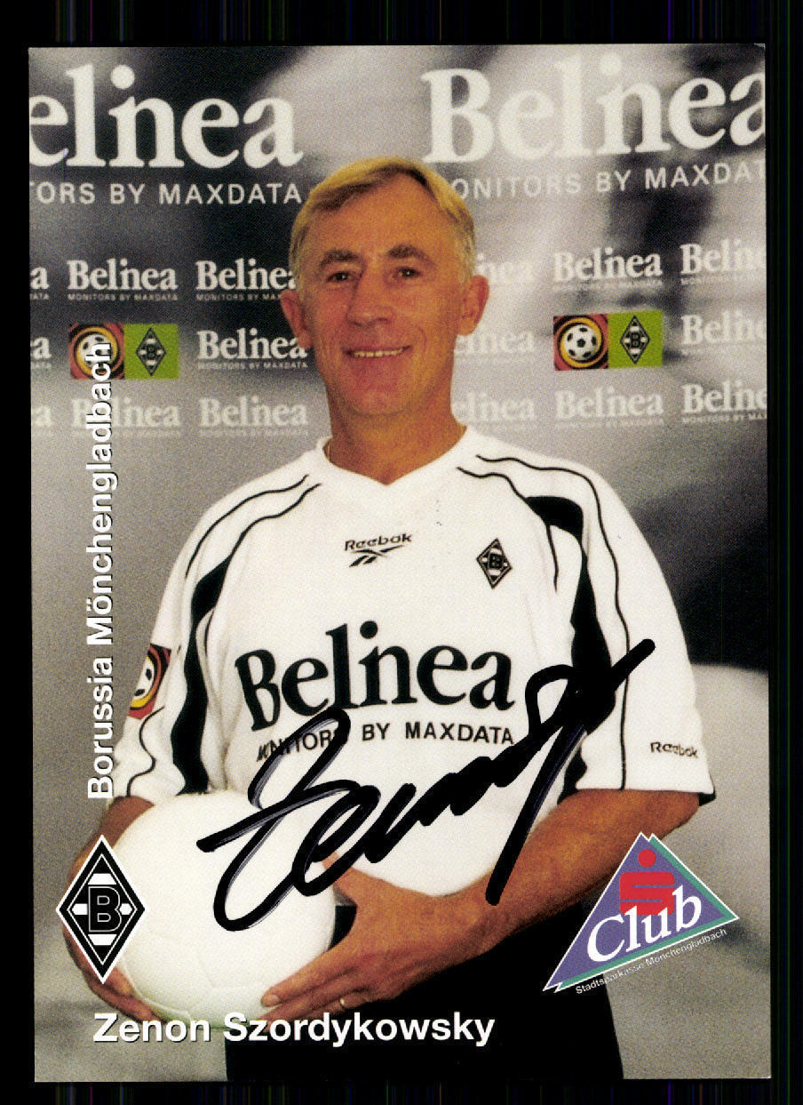 Zenon Szordykowsky Bor.M'Gladbach 1999/00 Excellent Postcard + A 68806