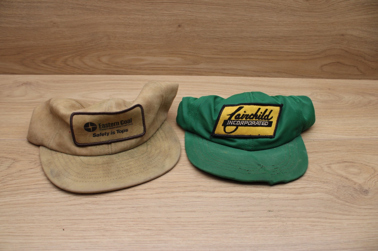 Vintage West Virginia Coal Mining Hats Lot Fairchild Eastern Coal Patch Snapback Vintage West Virginia Coal Mining Hats Lot Fairchild Eastern Coal Patch Snapback