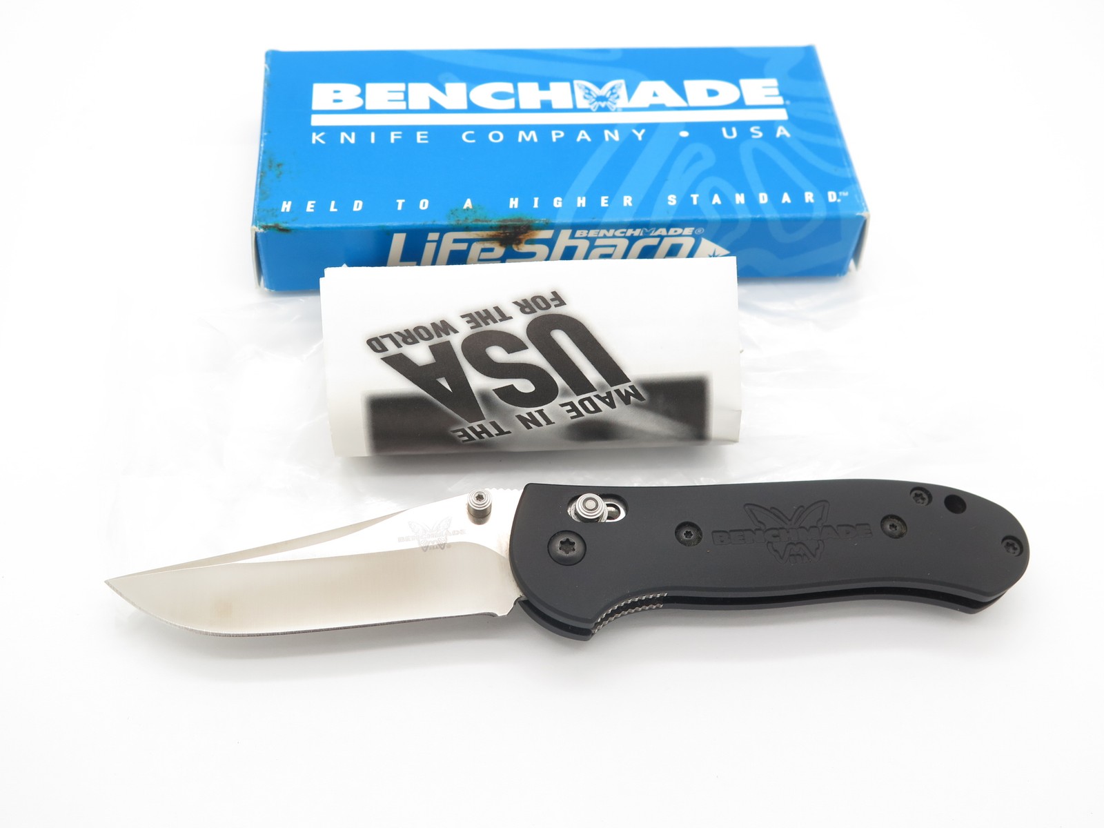 Vintage Benchmade 720 Black Mel Pardue Axis Lock ATS-34 Folding Pocket Knife Vintage Benchmade 720 Black Mel Pardue Axis Lock ATS-34 Folding Pocket Knife