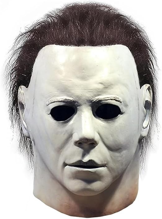 Halloween Michael Myers Mask - Scary Latex Horror Mask for Adults, Cosplay Costu Halloween Michael Myers Mask - Scary Latex Horror Mask for Adults, Cosplay Costu