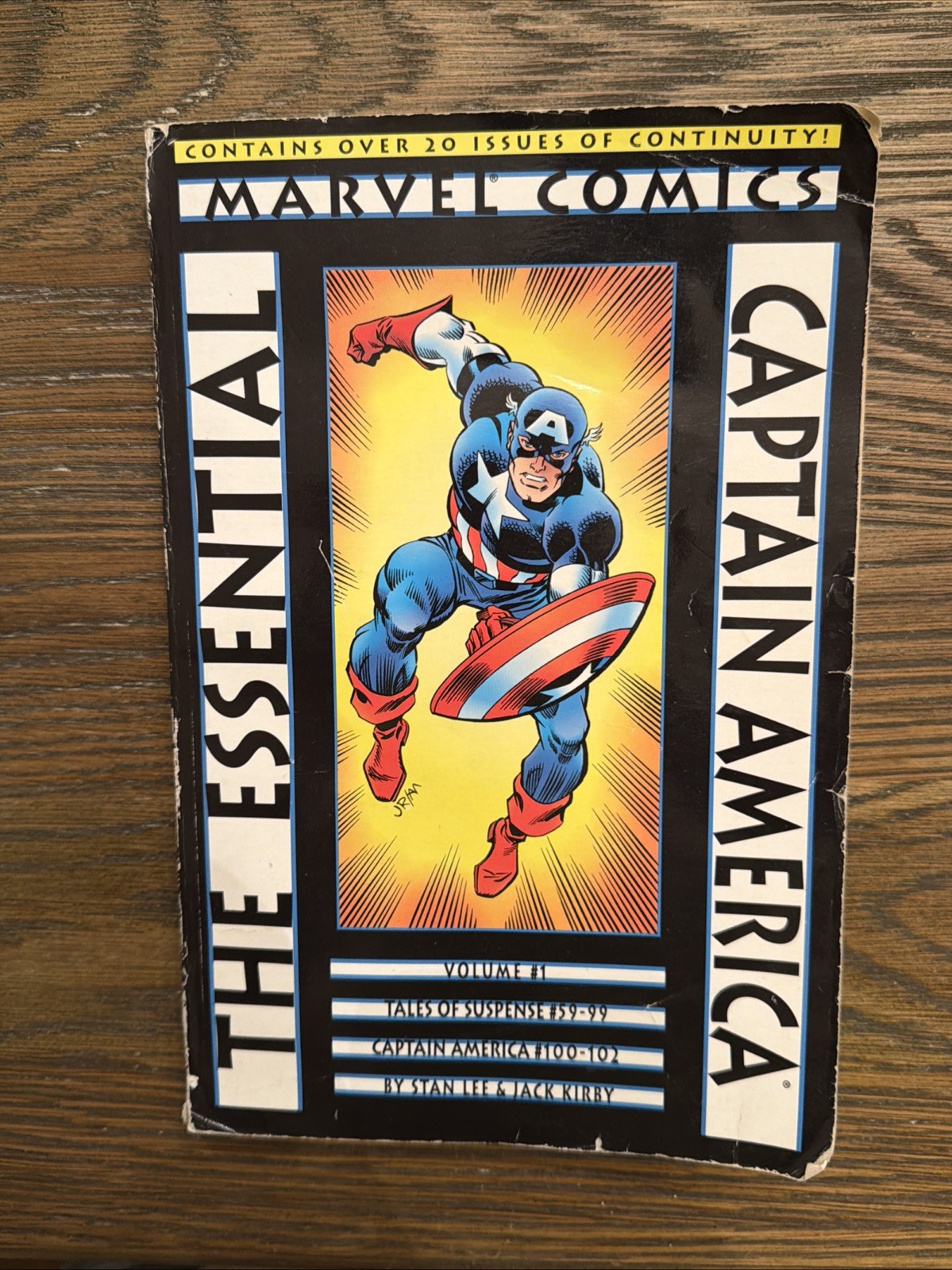 Essential Captain America - Vol. 1 (Marvel 1st Printing July 2000) TPB