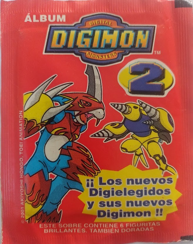 Argentina 2001 UltraFigus Navarrete Digimon 2 - Sticker Pack Argentina 2001 UltraFigus Navarrete Digimon 2 - Sticker Pack