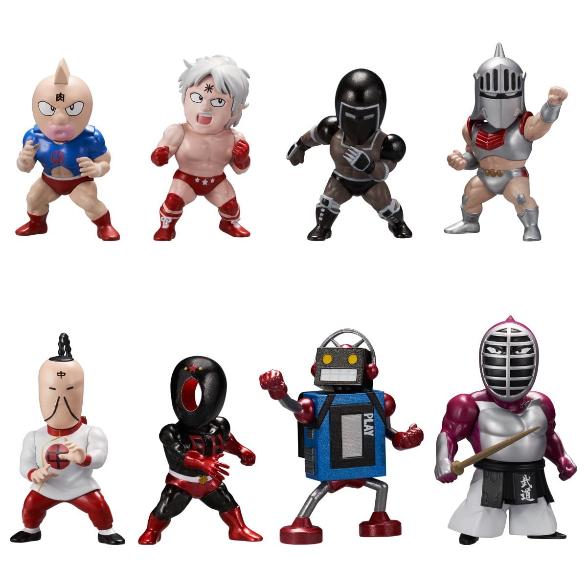 BANDAI Kinnikuman Trading Figures (Set of 10)
