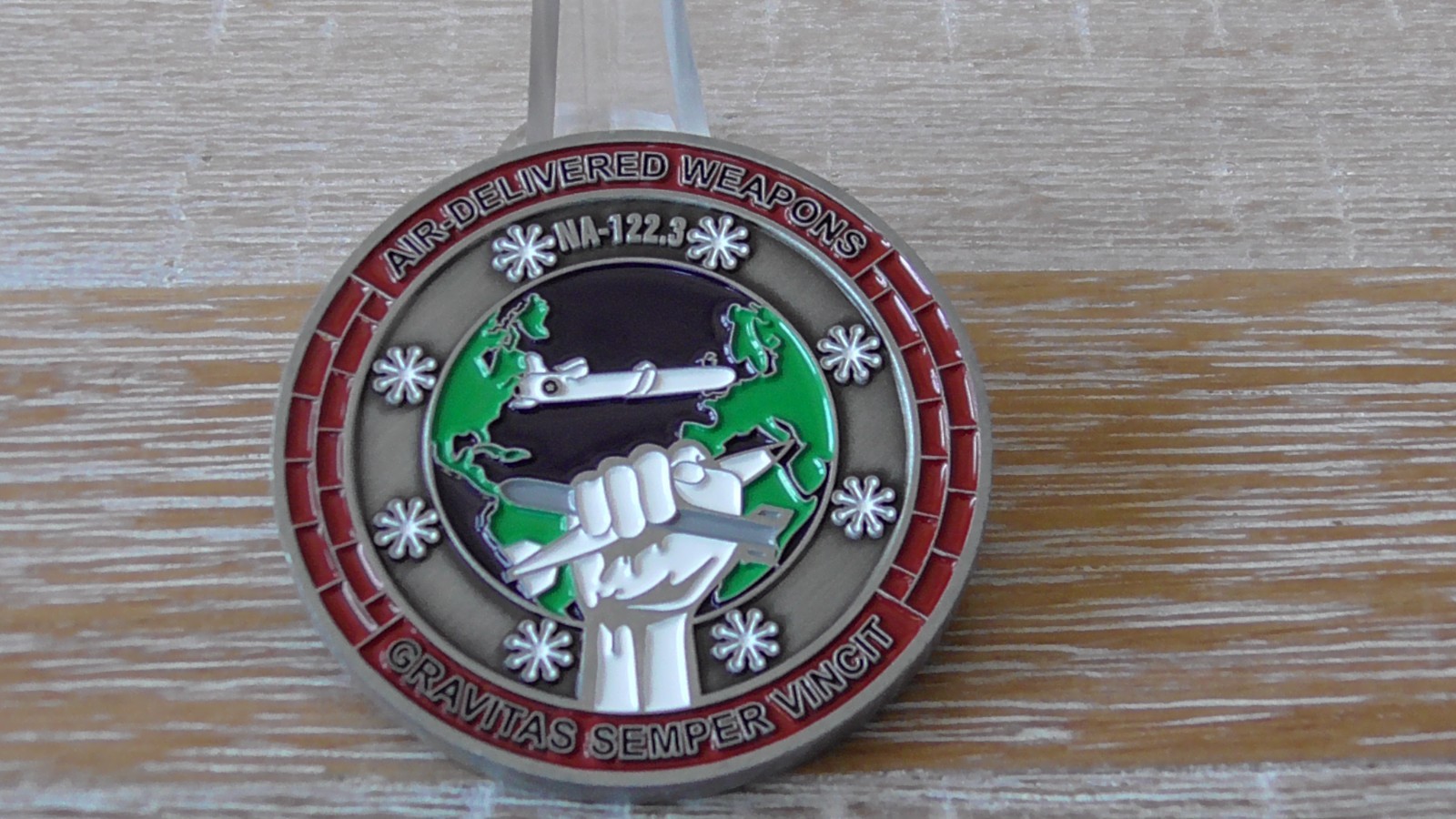 USAF B61 Nuclear Bomb W80-1 Thermonuclear Warhead Challenge Coin #G357