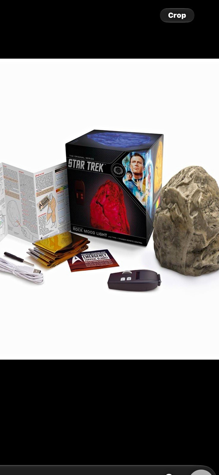 Star Trek The Original Series Rock Mood Light Set Sci-Fi & Horror Genre