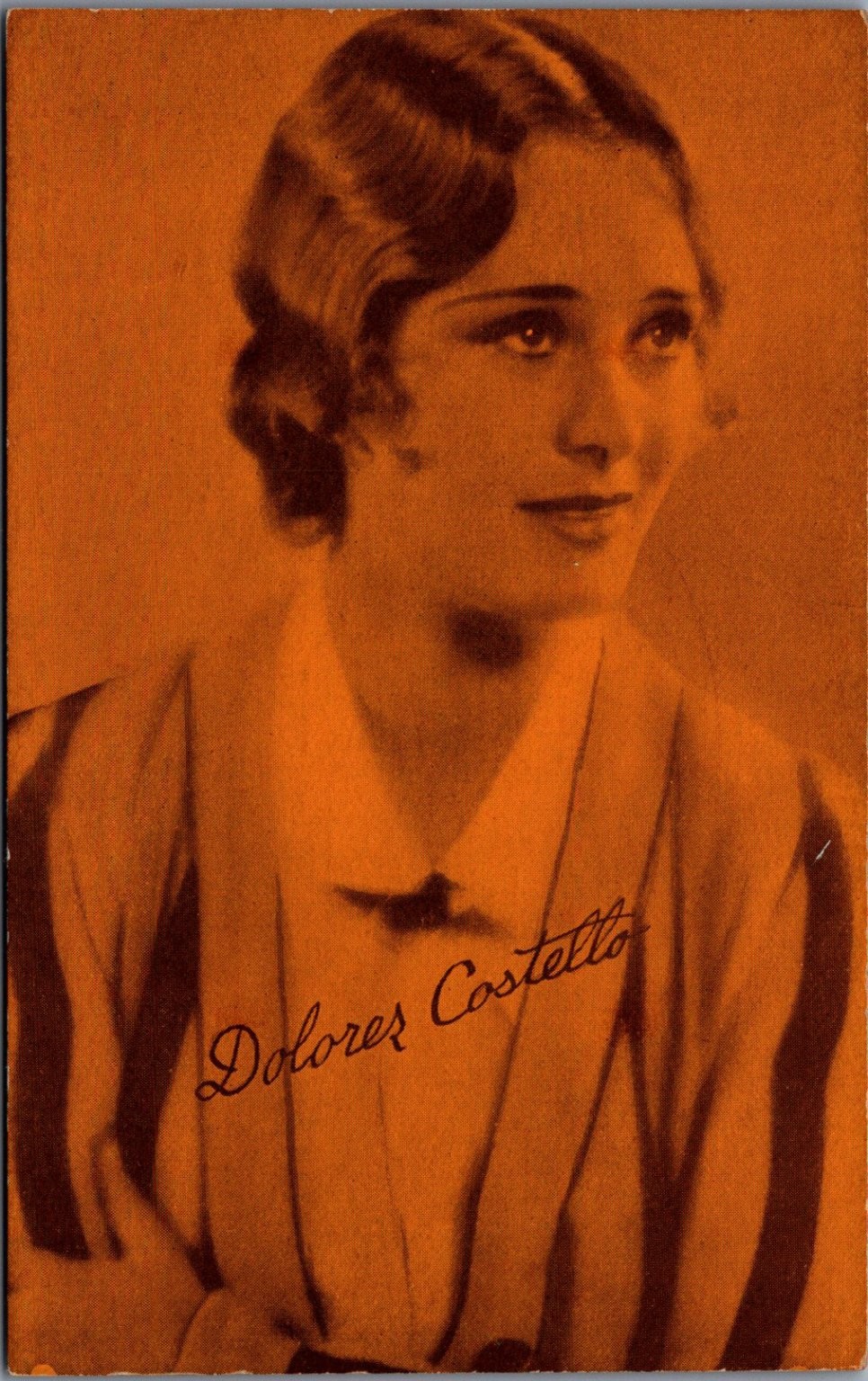 Dolores Costello Silent Film Star Actress Vintage Postcard 1920s Hollywood Dolores Costello Silent Film Star Actress Vintage Postcard 1920s Hollywood