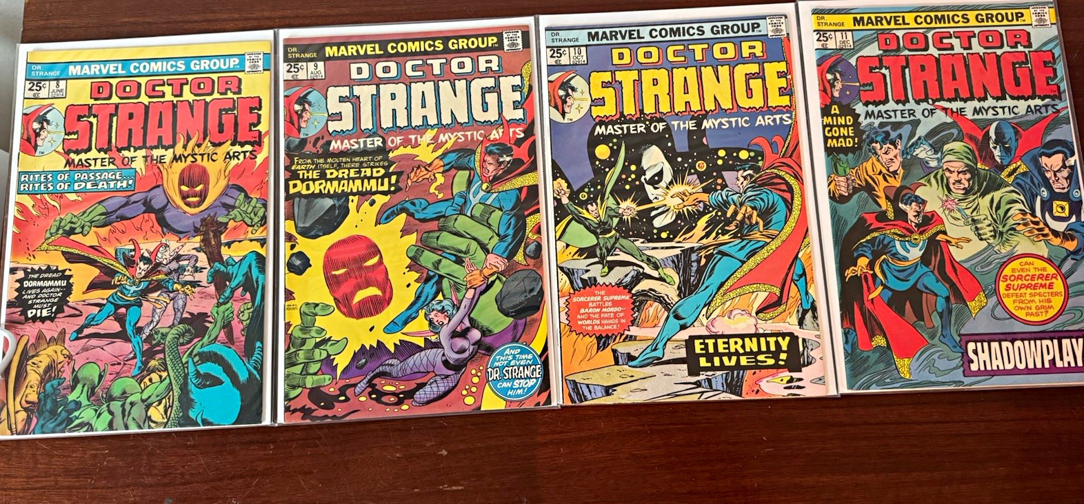 Marvel Doctor Strange: Master of the Mystic Arts #8-11 (1974) 4-Issue Lot