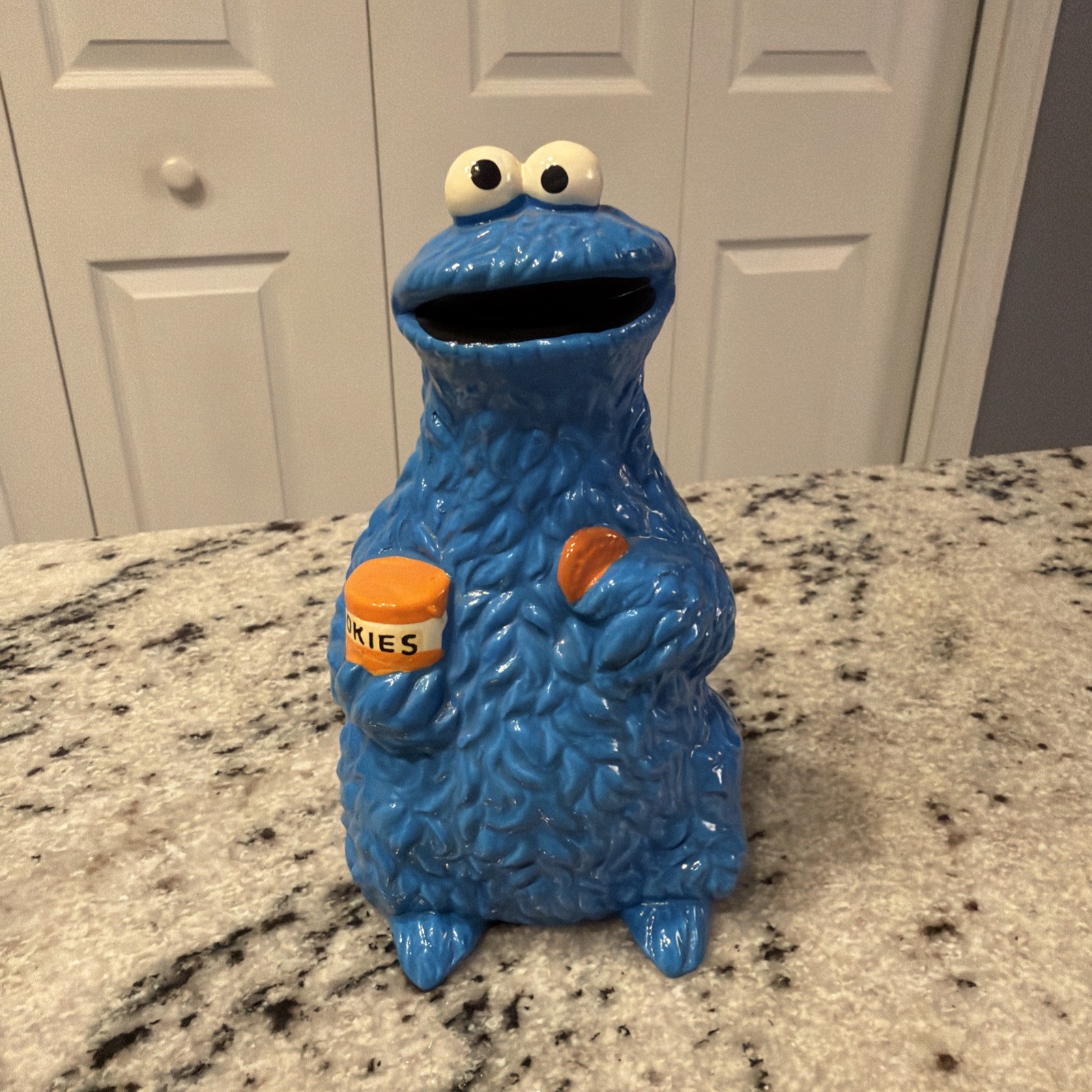 Vintage 1976 Gorham Cookie Monster Sesame Street Ceramic Figurine Japan Vintage 1976 Gorham Cookie Monster Sesame Street Ceramic Figurine Japan