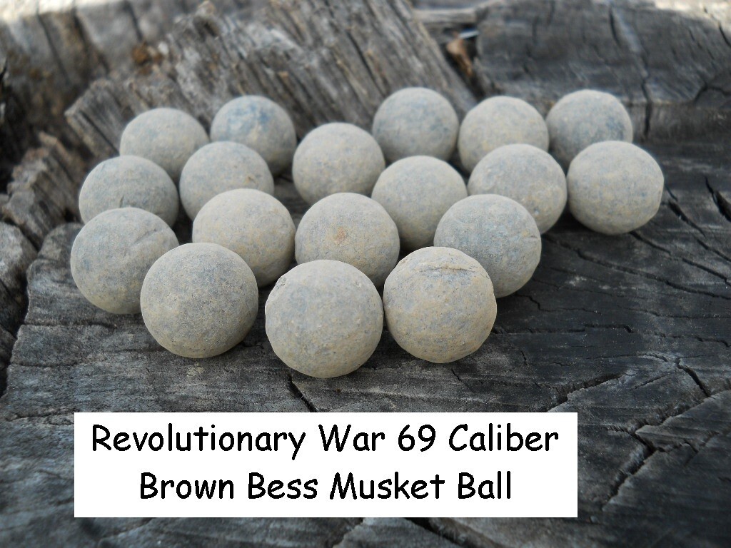 Rare Vintage Antique Relic Revolutionary War 69 Caliber Brown Bess Musket Ball Rare Vintage Antique Relic Revolutionary War 69 Caliber Brown Bess Musket Ball