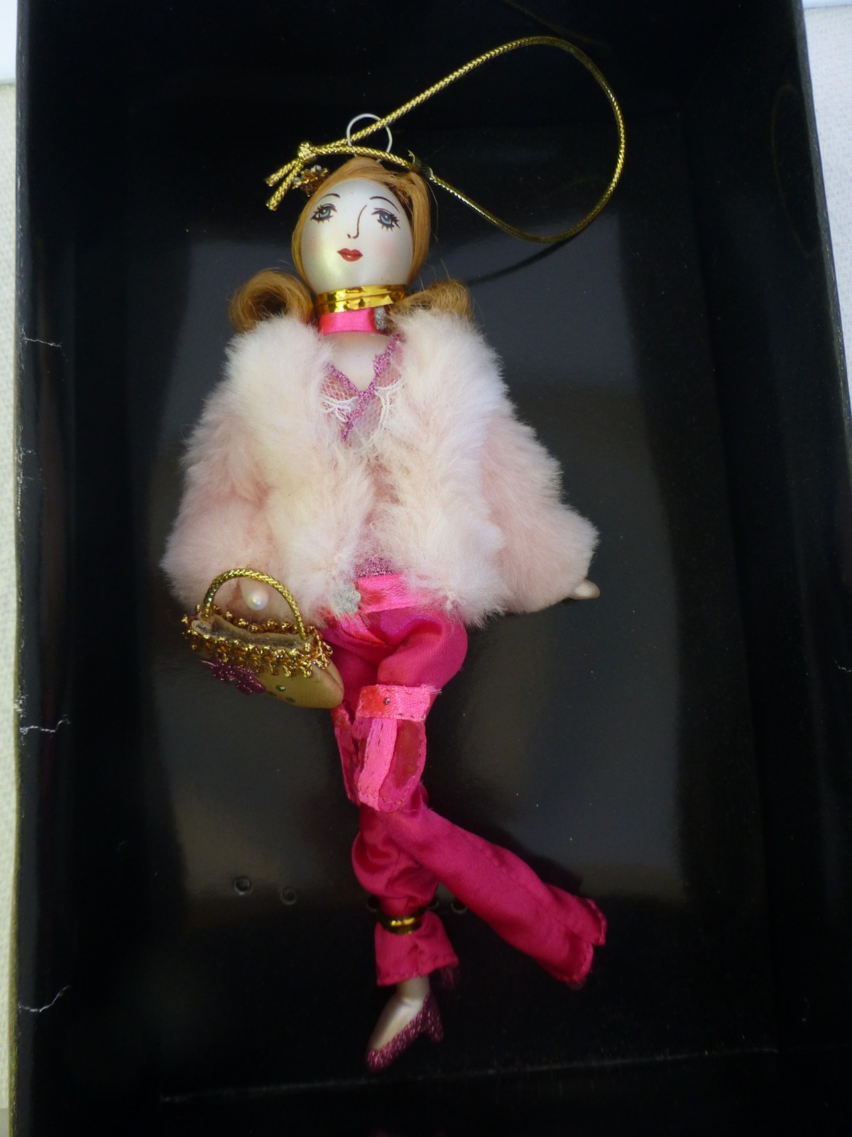 Ladies With Elegance Collection Glass Ornaments  Fashion Ladies