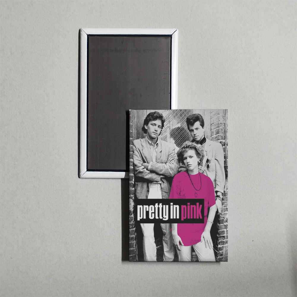 Pretty in Pink Mini Movie Poster Fridge Locker Magnet
