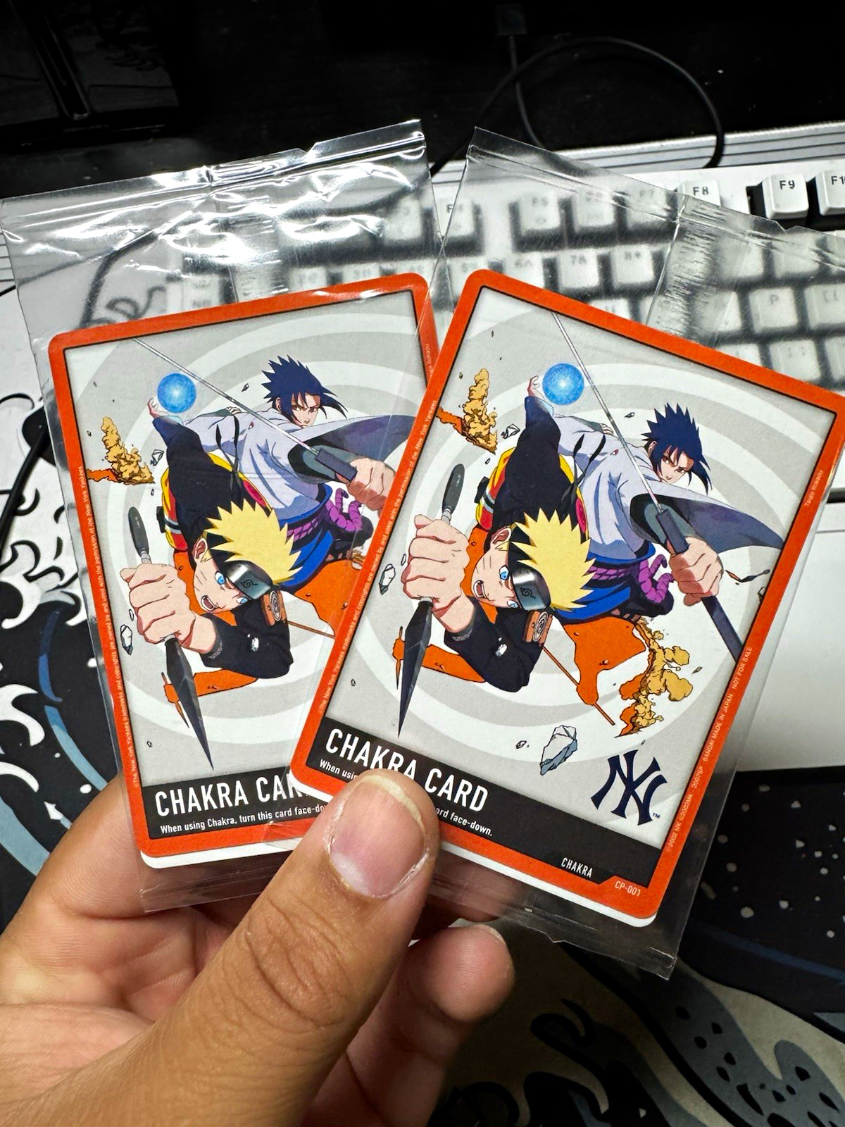 Bandai Naruto x Yankees sealed promo X2