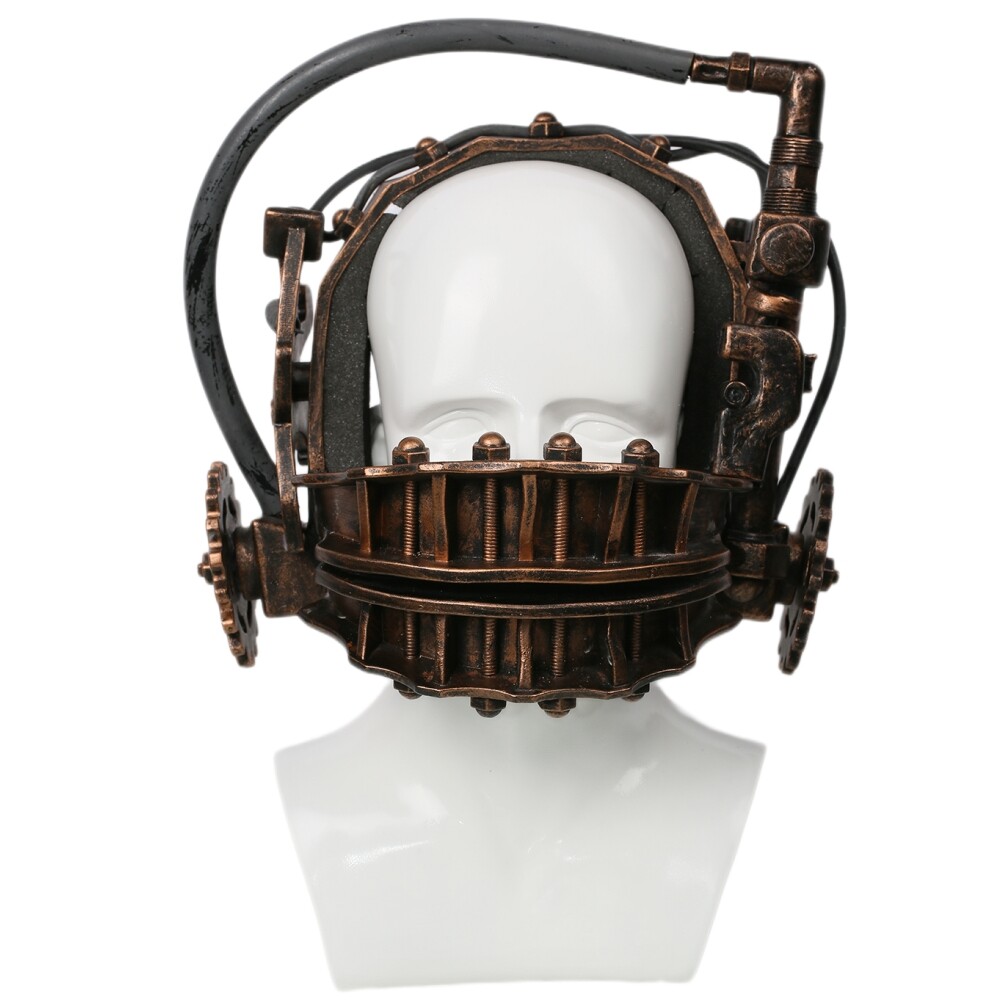 Horror Movie Reverse Bear Trap Cosplay Helmet Mask Props Resin Adult Halloween