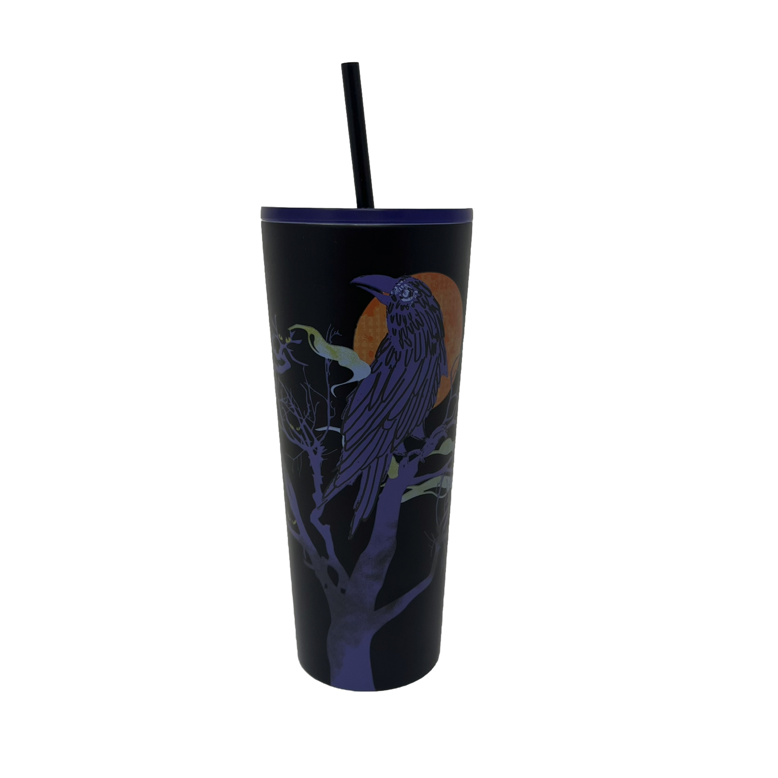 STARBUCKS Raven Moon Fall/Halloween 2022 24oz Venti Stainless Tumbler NEW W/ TAG STARBUCKS Raven Moon Fall/Halloween 2022 24oz Venti Stainless Tumbler NEW W/ TAG