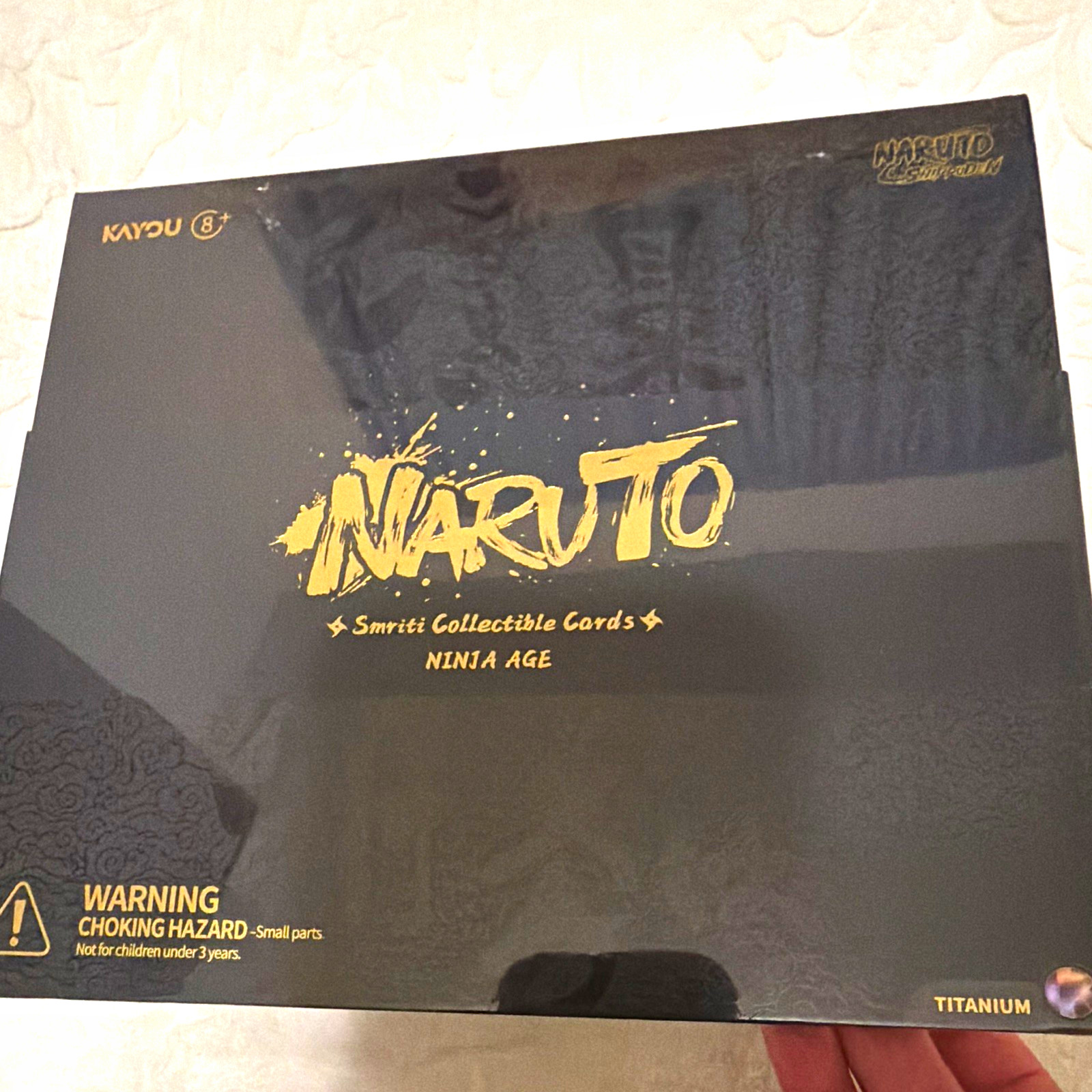 KAYOU Naruto  Ninja Age Premium Titanium Box (Cards 81 Cards)