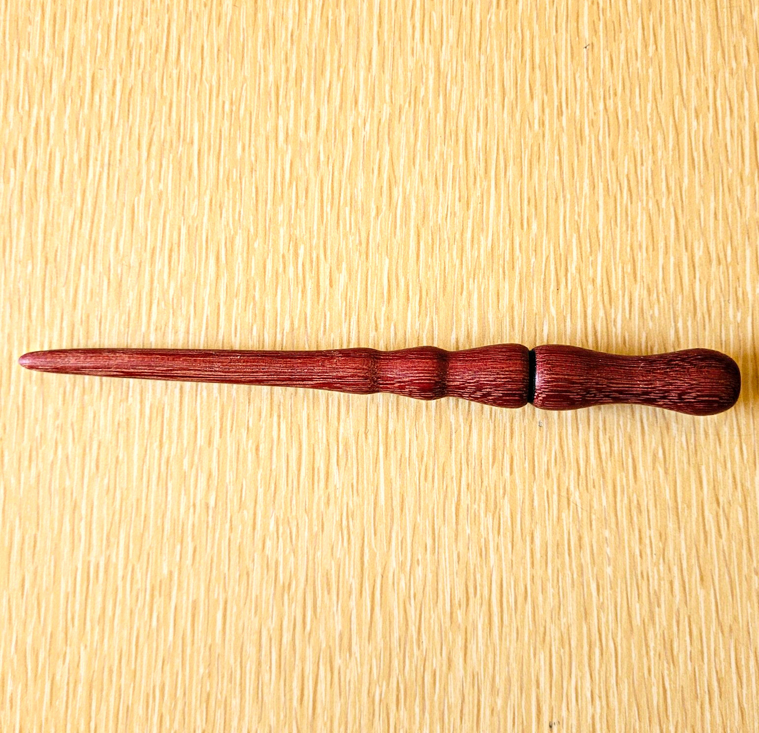 Wooden Wizard\'s Wand, Purpleheart, 7\ Wooden Wizard\'s Wand, Purpleheart, 7\