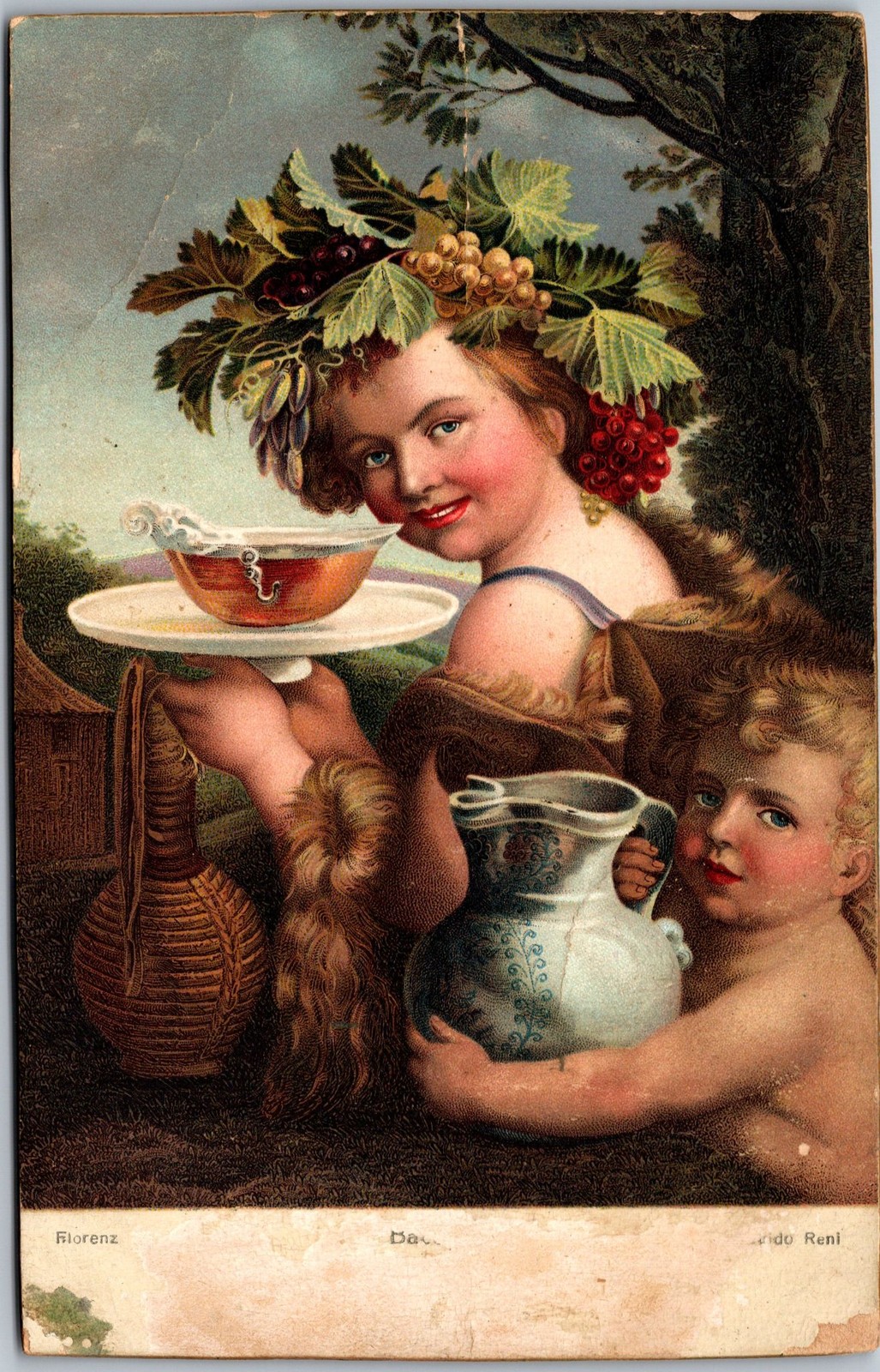Guido Reni Art Postcard Stengel Dresden Made in Germany Unposted Vintage 29335 Guido Reni Art Postcard Stengel Dresden Made in Germany Unposted Vintage 29335